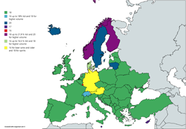 Hány éves kortól vásárolható alkohol Európa országaiban?