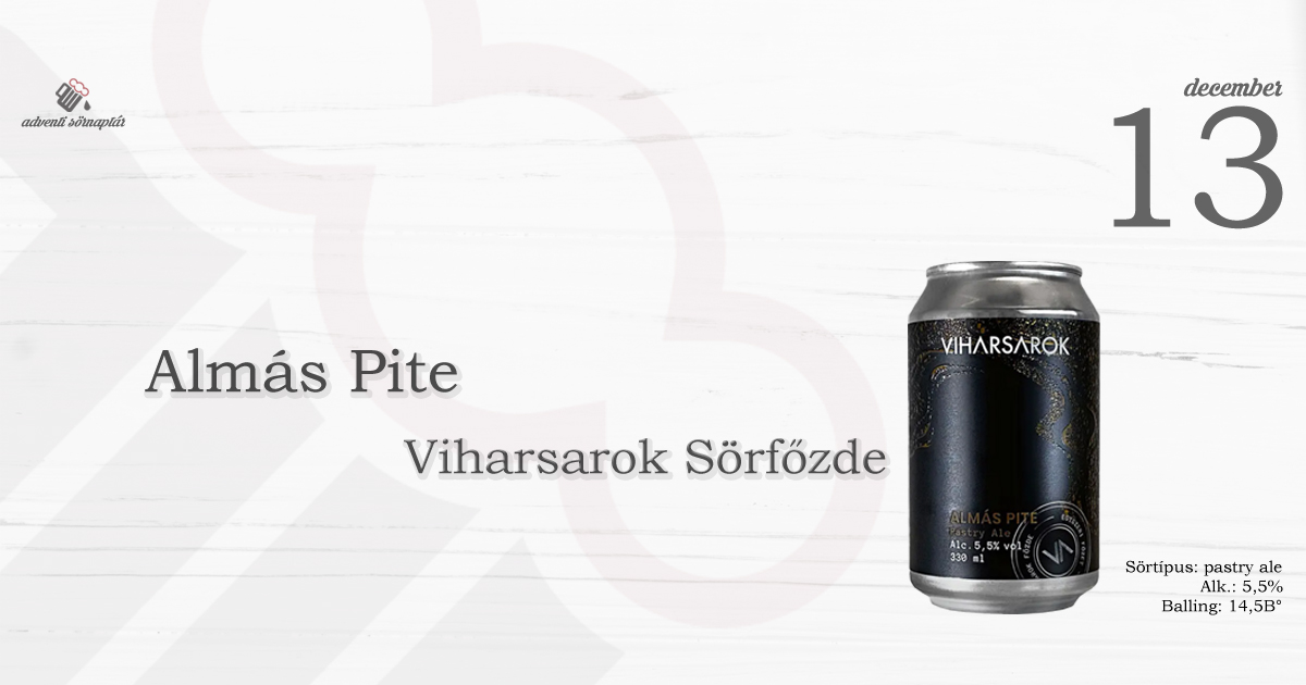 Viharsarok Sörfőzde Almás Pite - BeerPorn